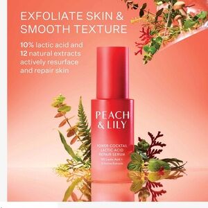 PEACH & LILY Power Cocktail Lactic Acid
Repair Serum! BRAND NEW 🤗